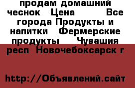 продам домашний чеснок › Цена ­ 100 - Все города Продукты и напитки » Фермерские продукты   . Чувашия респ.,Новочебоксарск г.